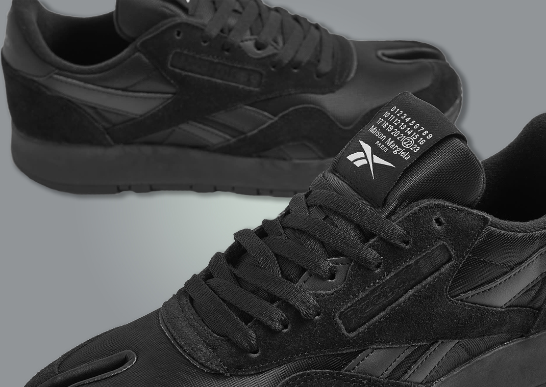 The Maison Margiela x Reebok Classic Leather Tabi Gets Equipped With ...