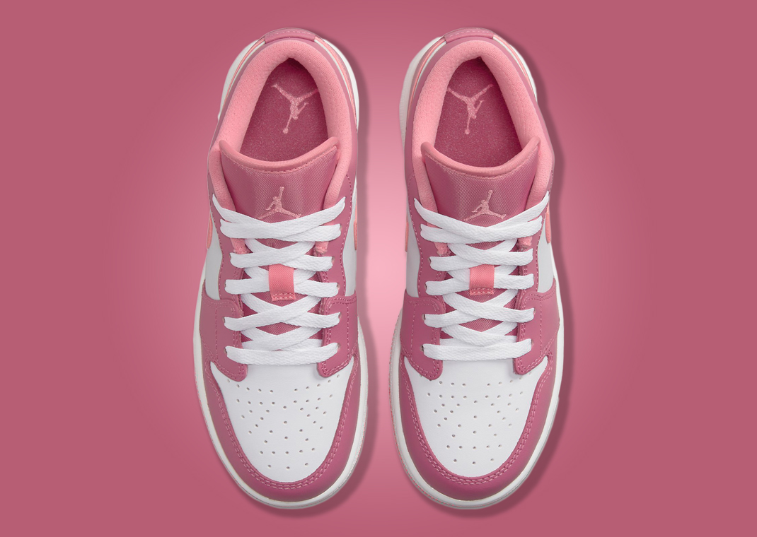 This Air Jordan 1 Low Gets Served Up In Strawberries & Cream Sneaker News
