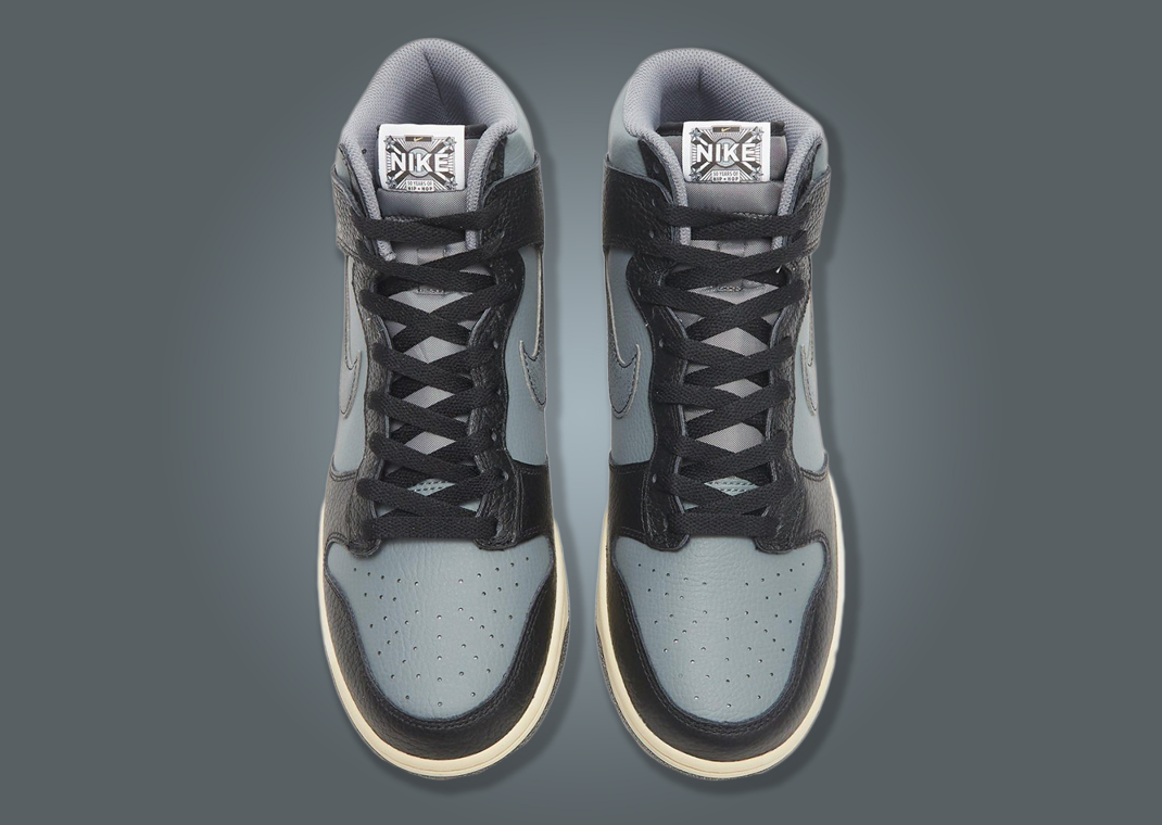 dunk black and grey
