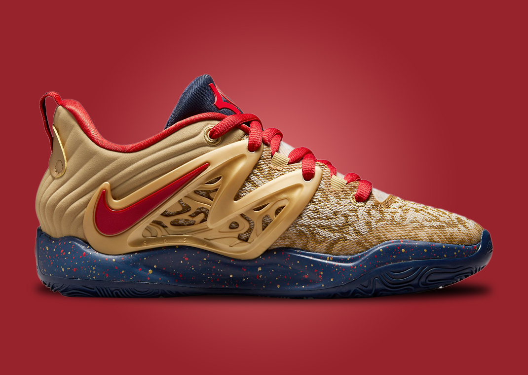 Olympic Vibes Come To This Nike KD 15 Sneaker News(02)