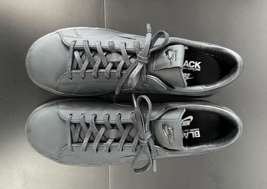 comme des garcons nike black