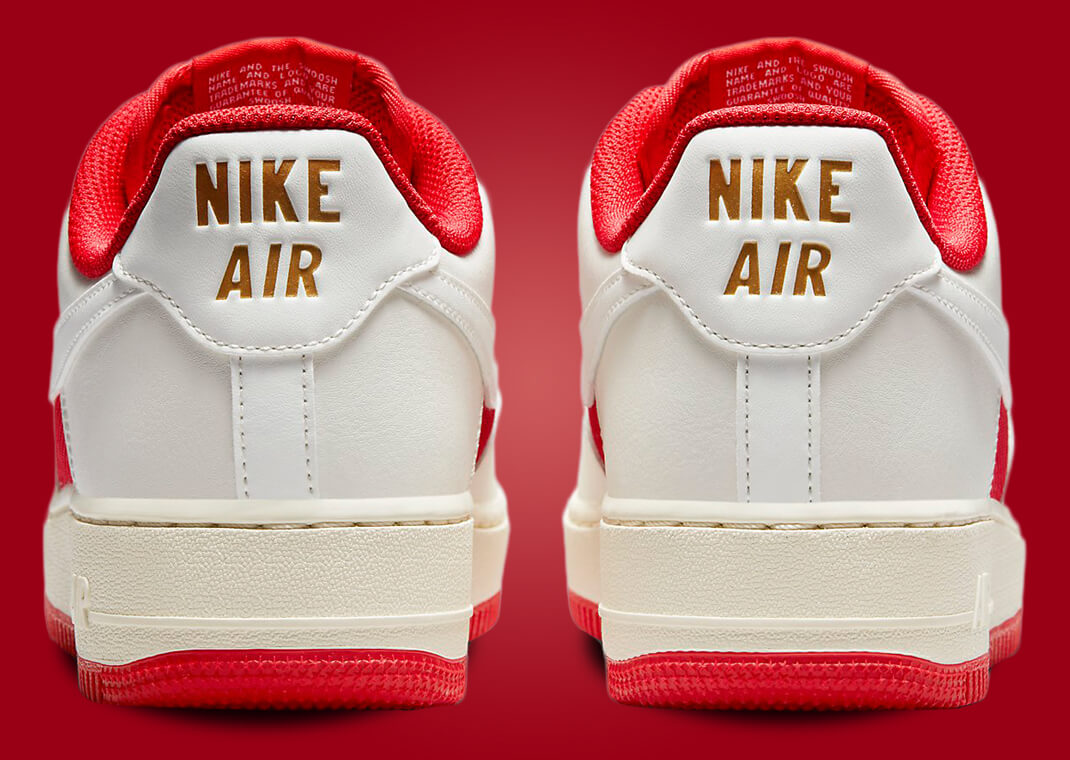 red and white air force 1 grade school