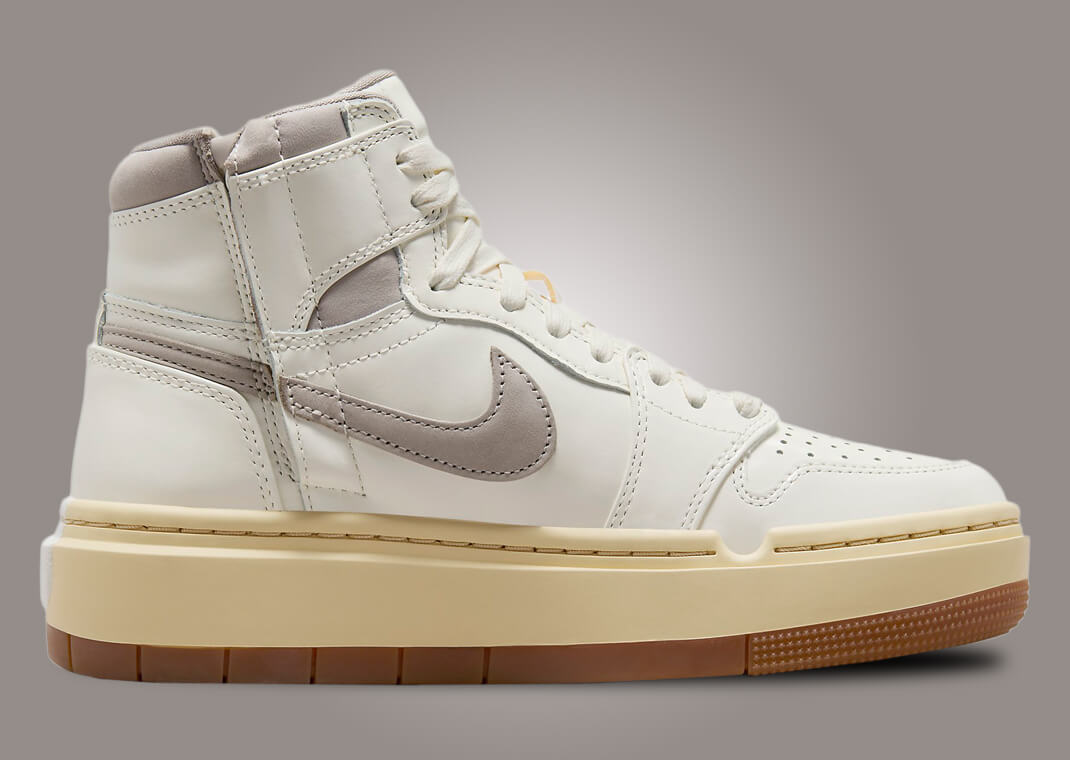 We're Getting Vintage Vibes From The Air Jordan 1 Elevate High Sail ...