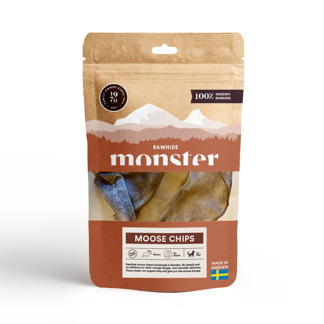 Monster Rawhide Moose Chips Monster Pet Food