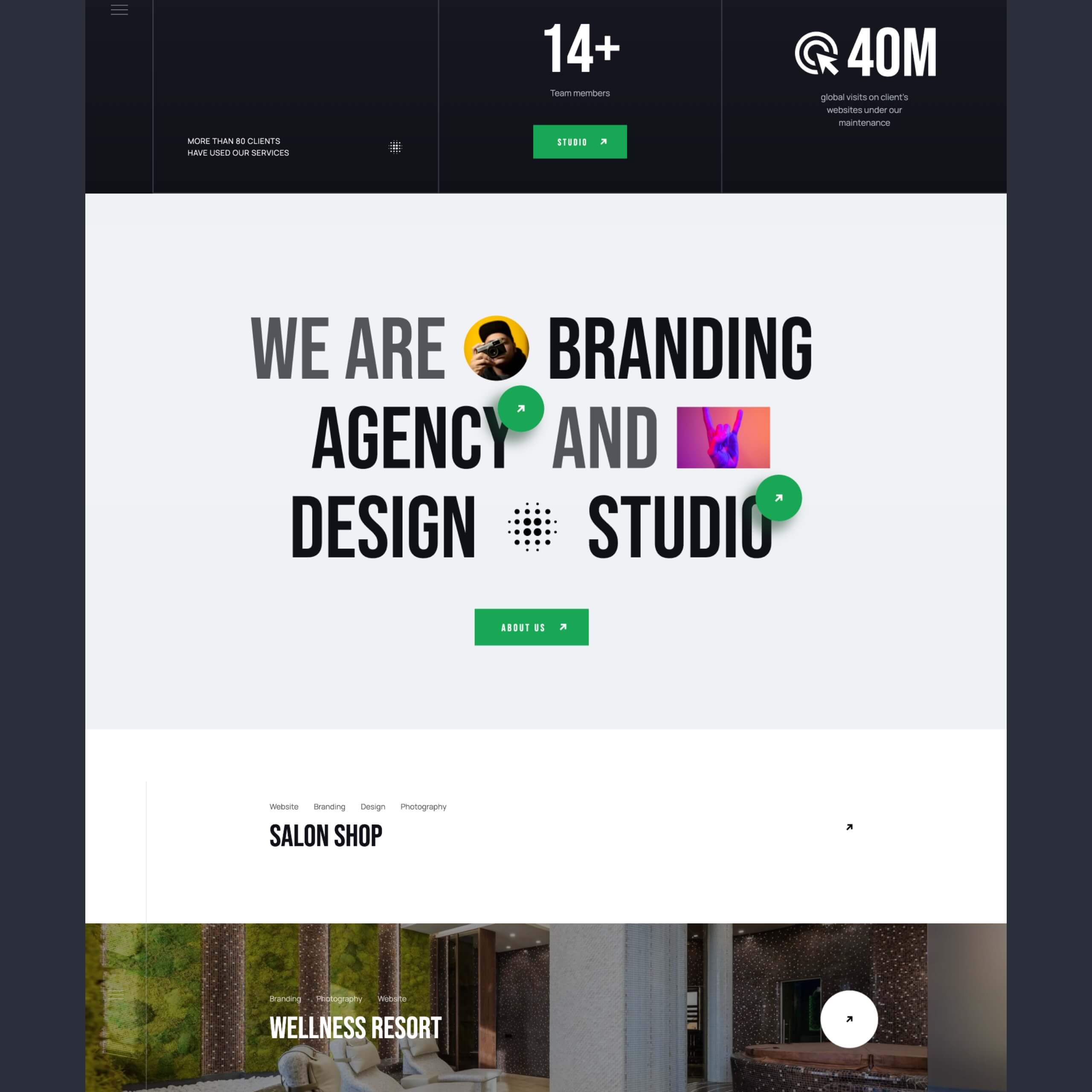 Plots - Agency & Portfolio Webflow CMS website template