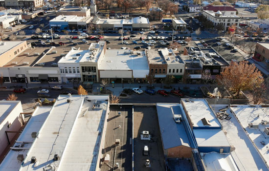 downtown view of grand junction co