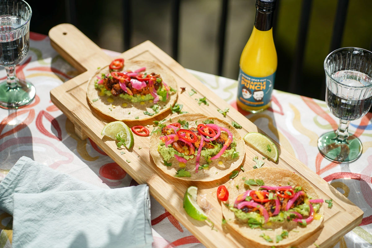 Chicken Tacos with a Punch Recipe Mister Spice Guy