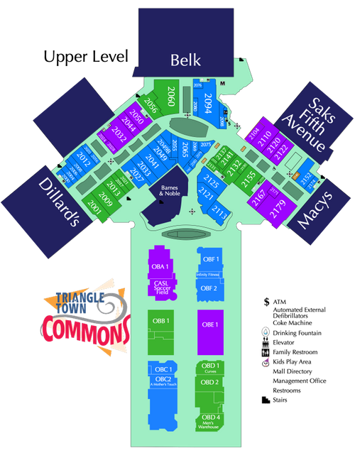 Triangle Town Center Map Directory