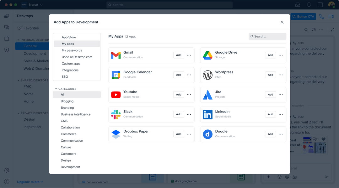 Communication feature