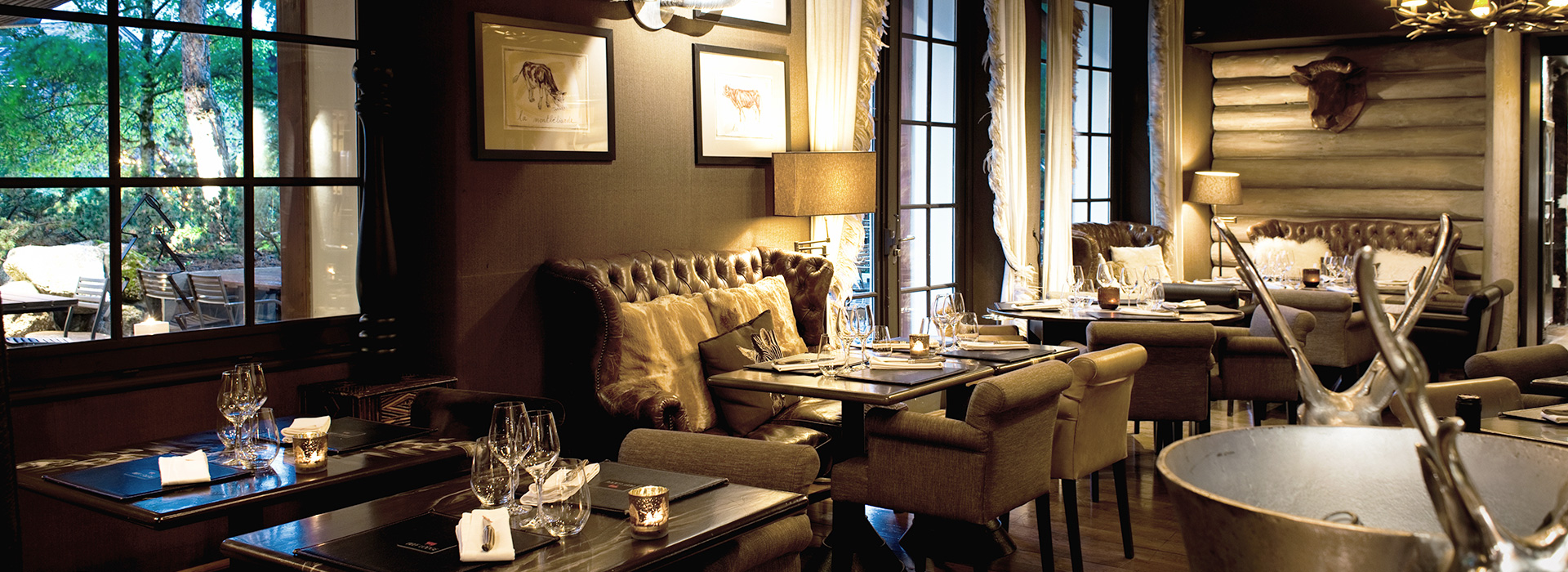 Le Beef Lodge - Steak House au centre de Megève - Lodge Park