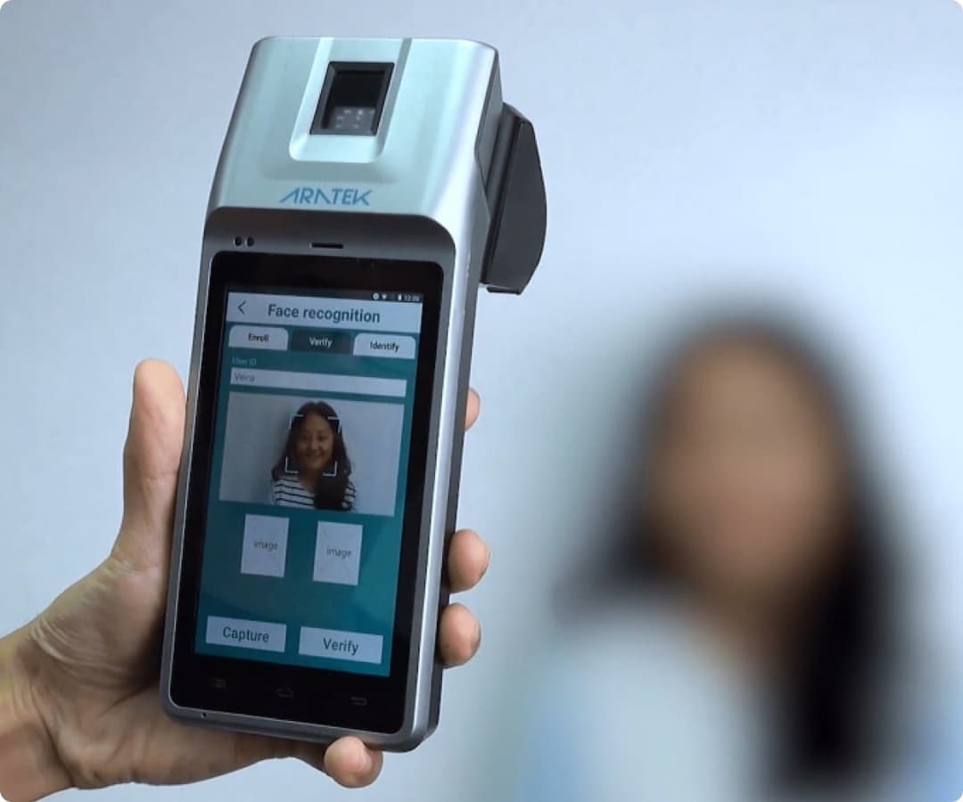 Biometric Terminals for Mobile ID & Face Recognition ARATEK