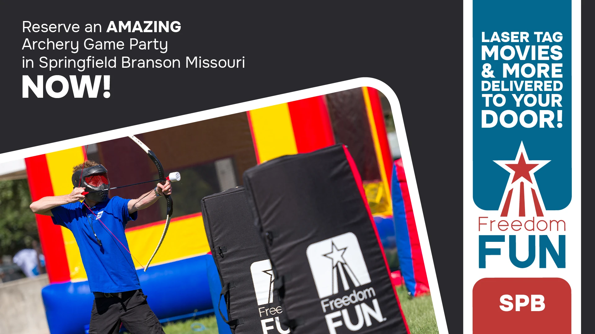 Archery Games in Springfield Branson Missouri Freedom FUN USA
