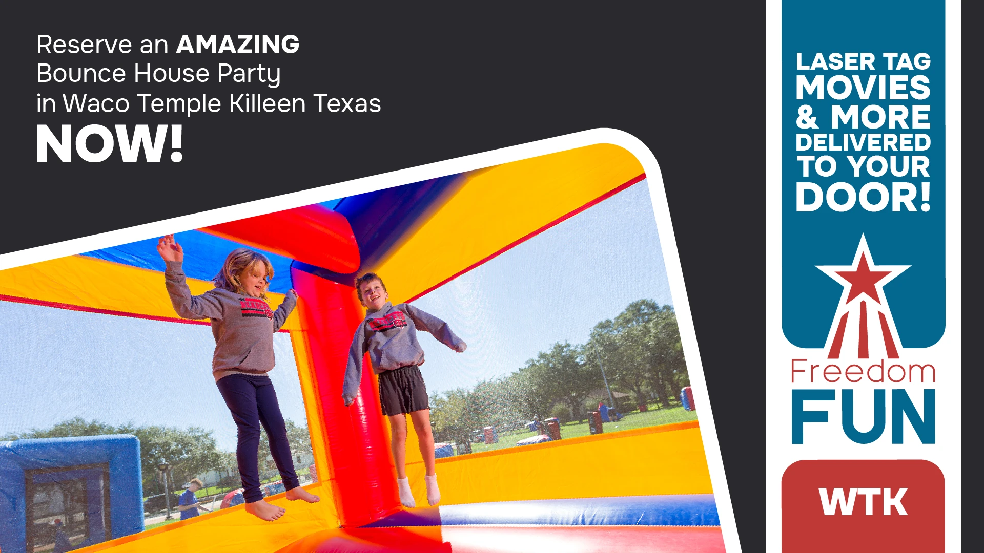 Bounce House Rentals in Waco Temple Killeen, TX Freedom FUN USA