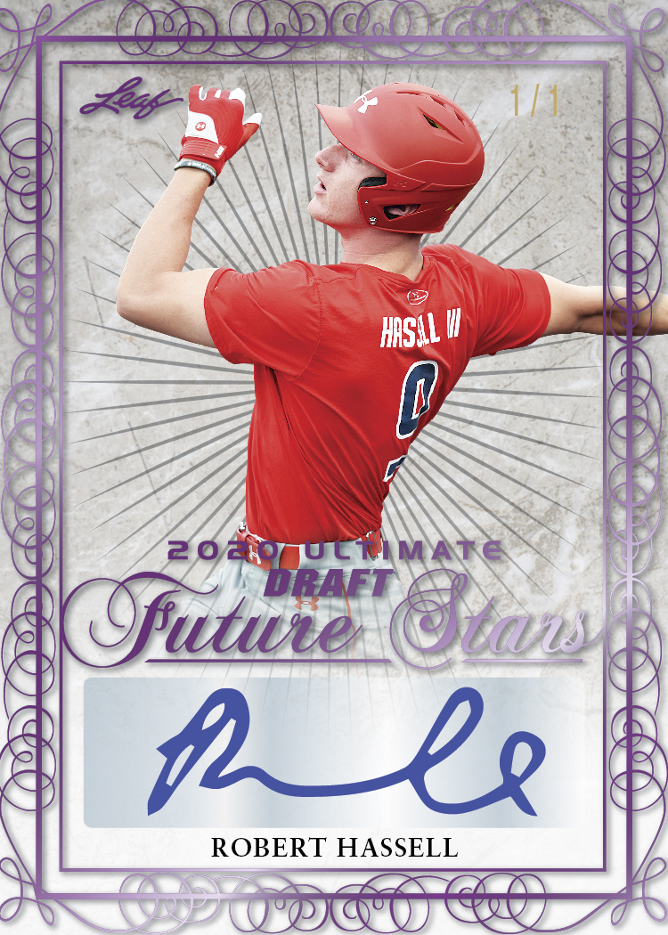 2020 Leaf Ultimate Draft Baseball Leaf Trading Cards
