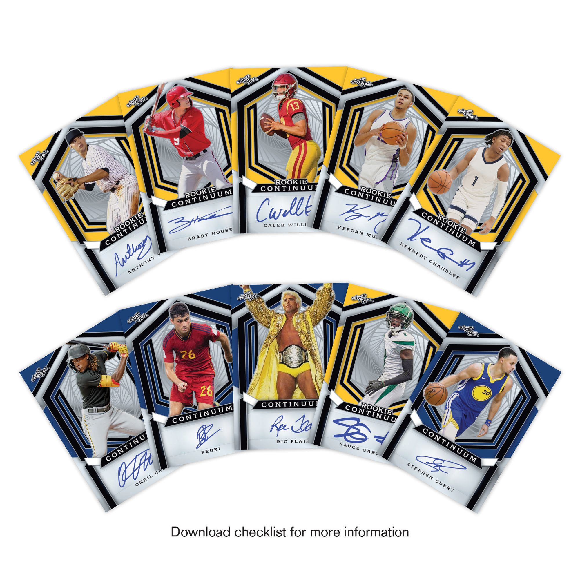 2023 Leaf Metal Continuum MultiSport Leaf Trading Cards