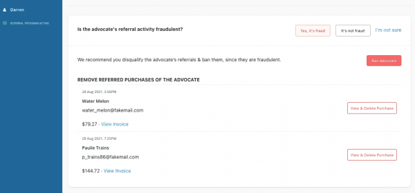 ban-advocate-referral-fraud-suspicious-transaction--fraud-center-referralcandy