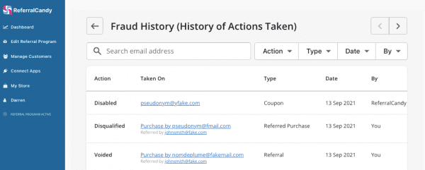 fraud-history-of-actions-taken--fraud-center-referralcandy