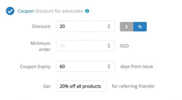 Advocate coupon