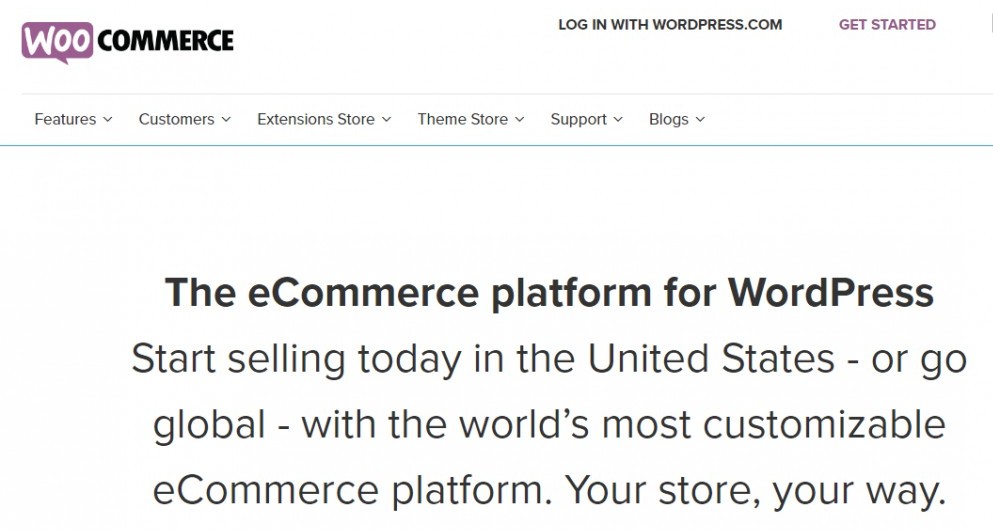 Best ecommerce plugins - WooCommerce