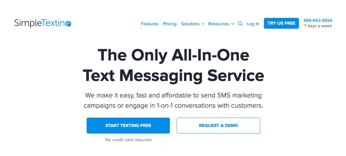 text messaging service for business