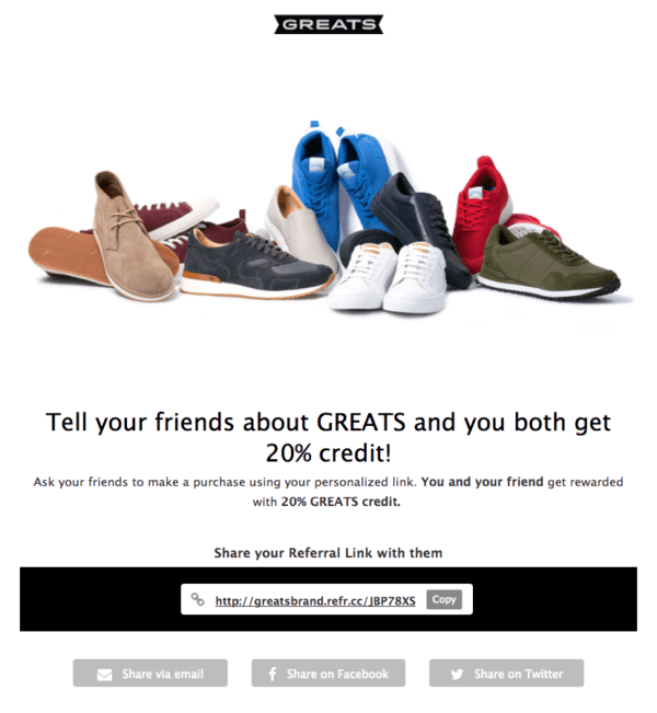 greats-referral-sharing-page