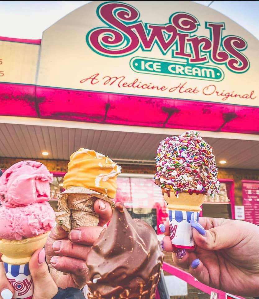 Swirls Ice Cream Business Listing Tourism Medicine Hat