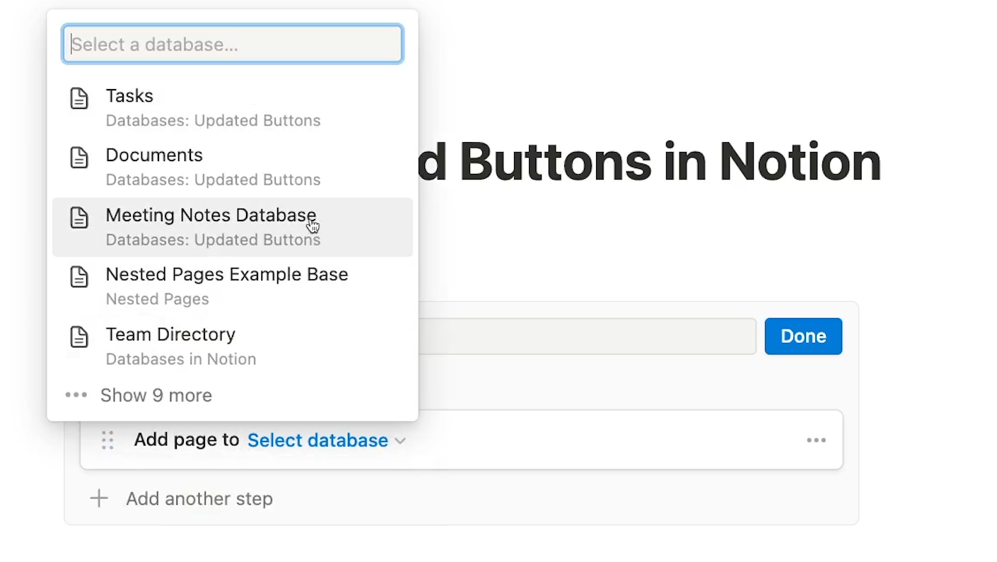 Buttons – Notion Help Center