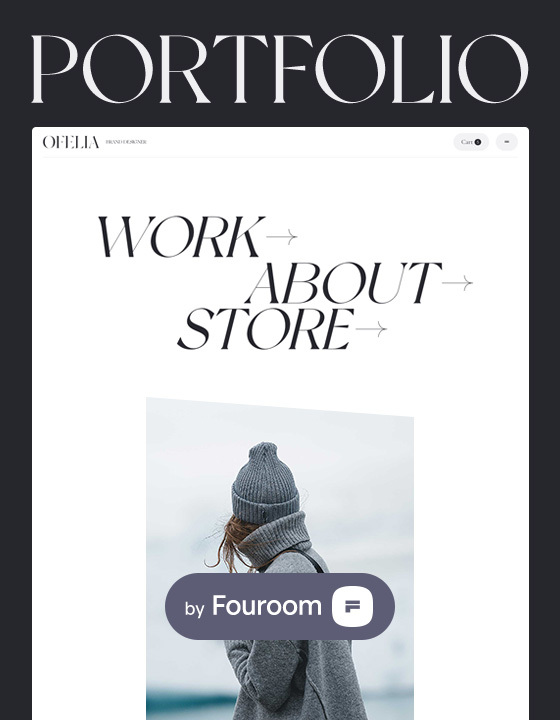 Ofelia - New Portfolio Webflow Template