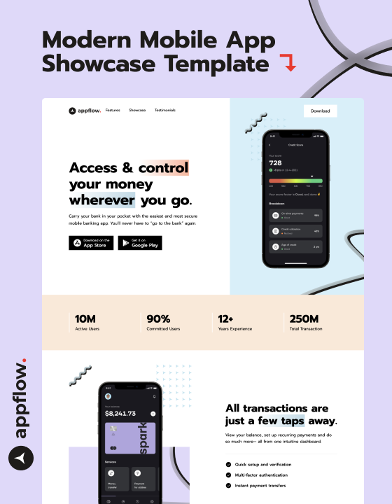Appflow - New App Webflow Template