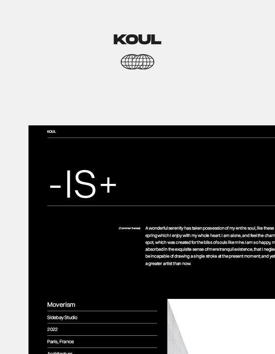 Koul - New Portfolio Webflow Template