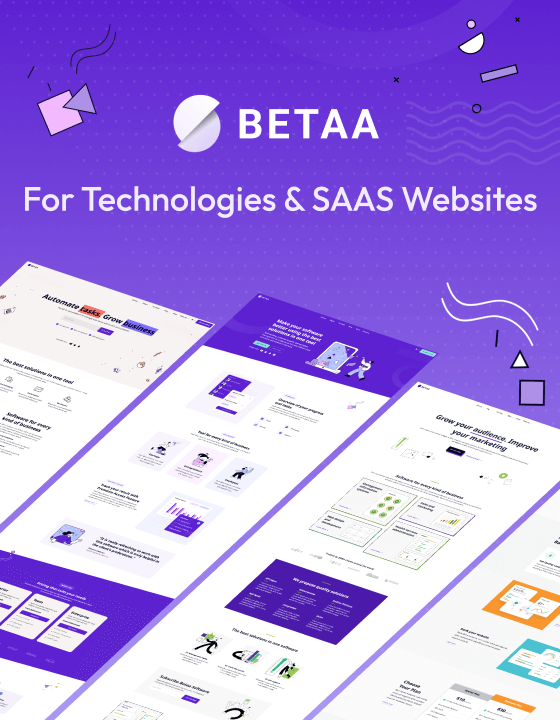 Betaa 128 - New Software Webflow Template
