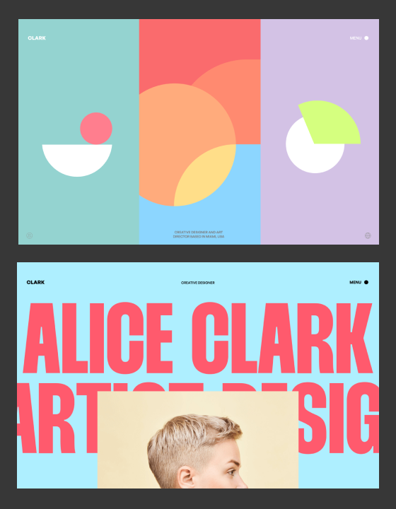 Clark - New Portfolio Webflow Template