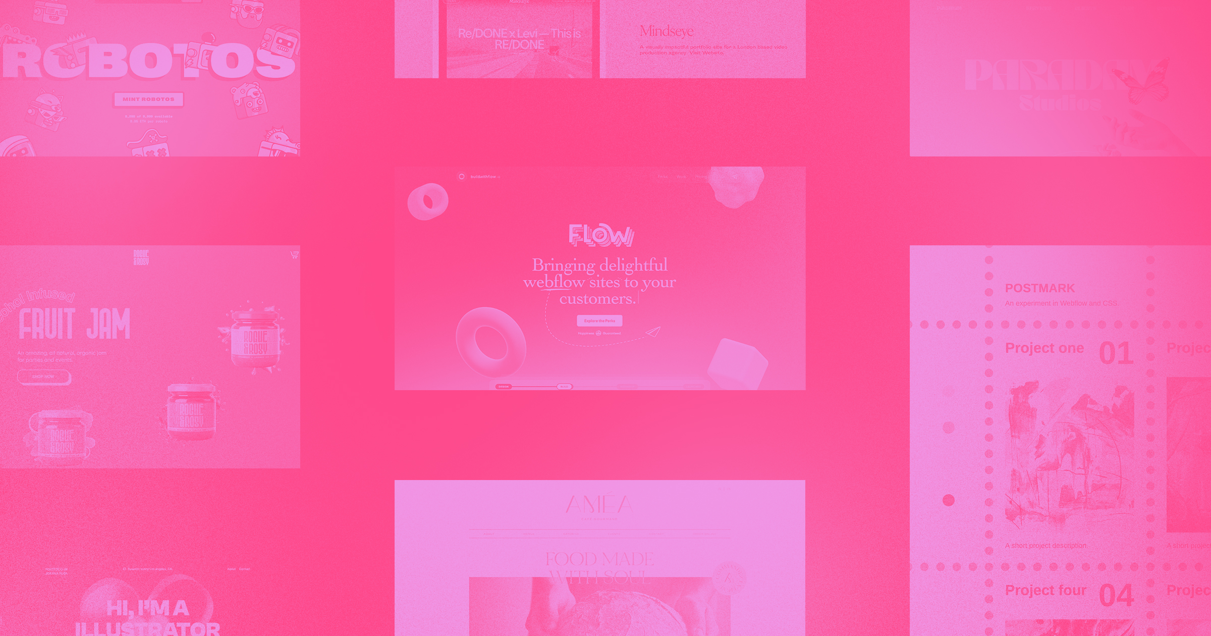 8 featured Webflow projects: April 2022