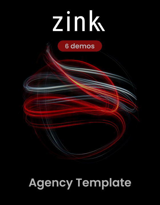 Zink 128 - New Agency Webflow Template