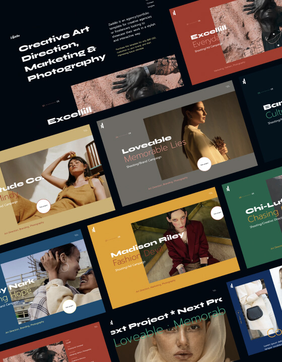 Zaddle - New Agency Webflow Template