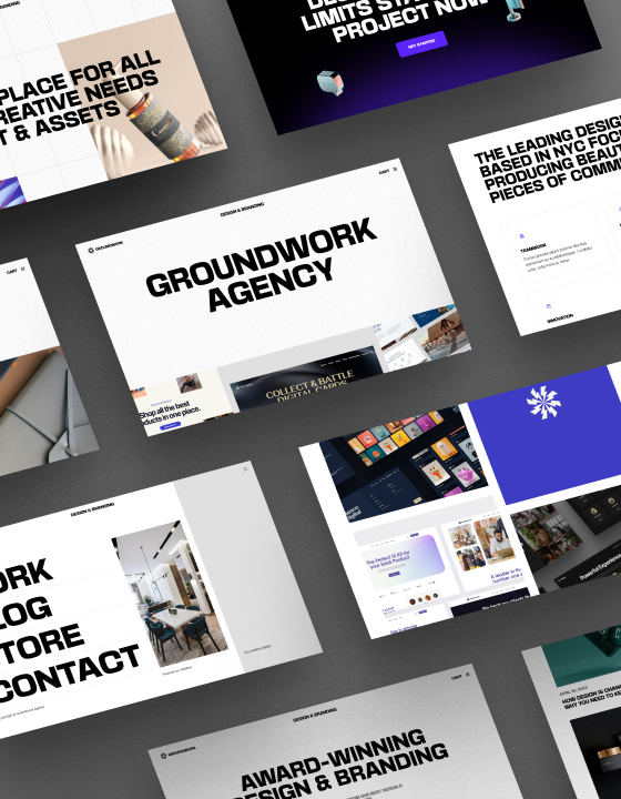 Groundwork - New Portfolio Webflow Template