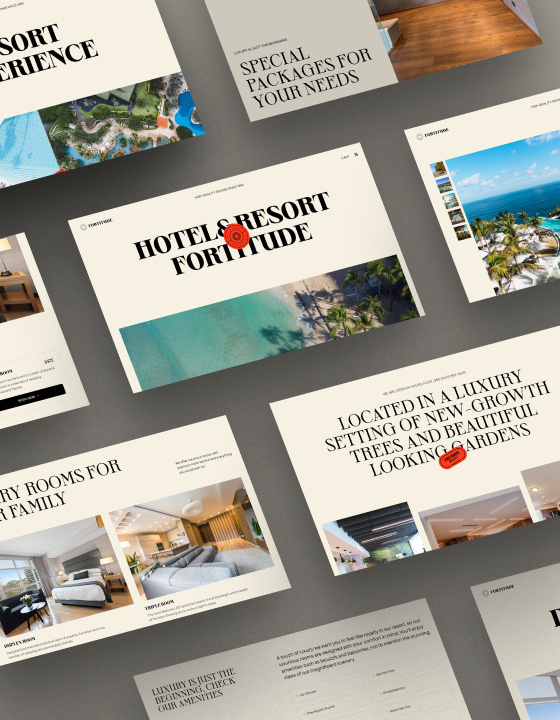 Fortitude - New Hotel Webflow Template