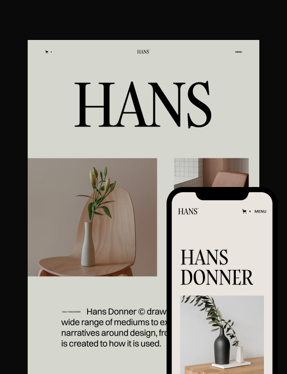 Hans - New Architecture Webflow Template