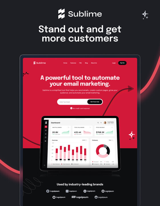Sublime - New Startup Webflow Template
