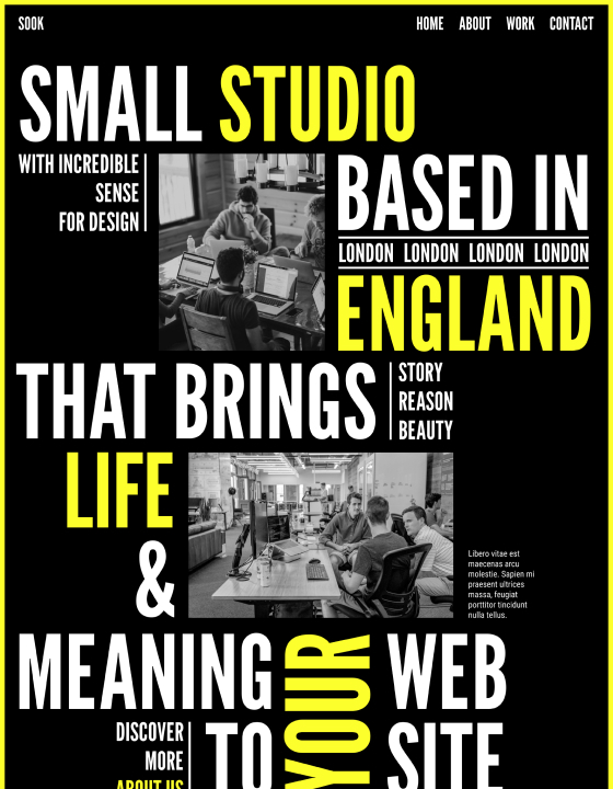 Sook - New Agency Webflow Template