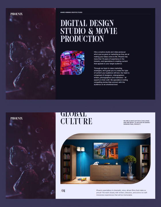 Phoenix - New Agency Webflow Template