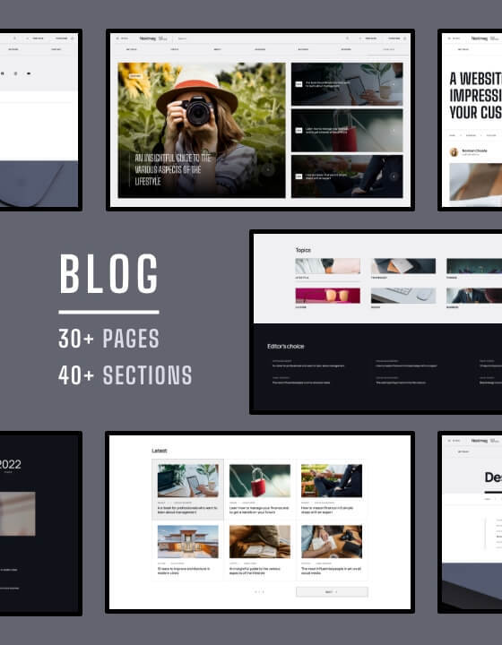 Nextmag - New Lifestyle Webflow Template