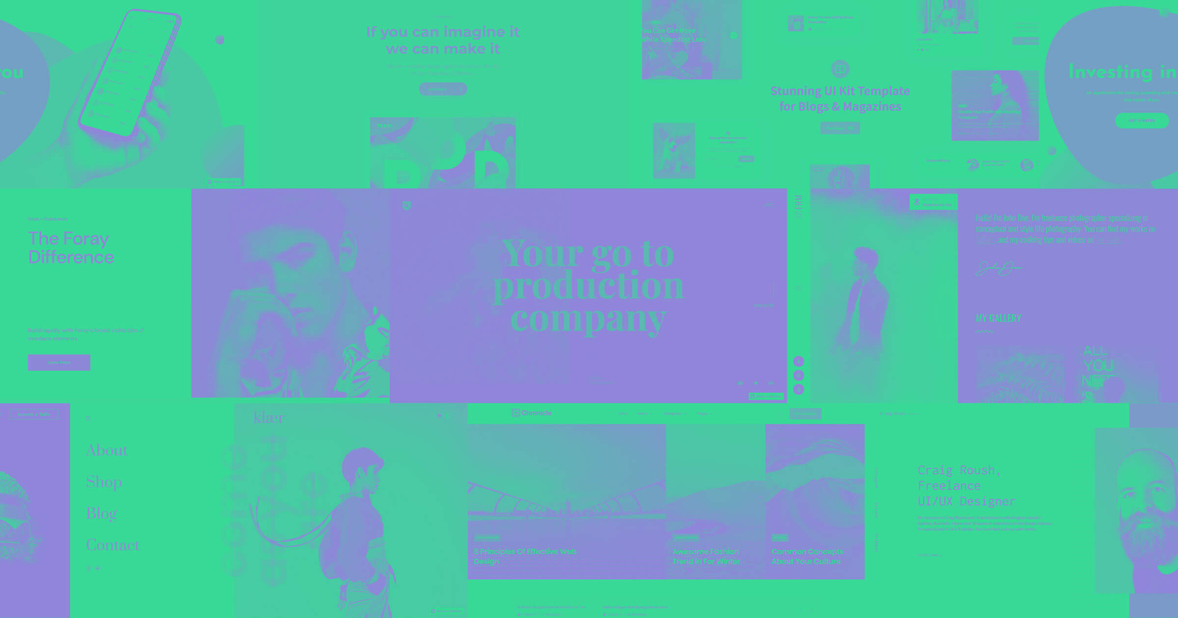 5 amazing company website designs to inspire you