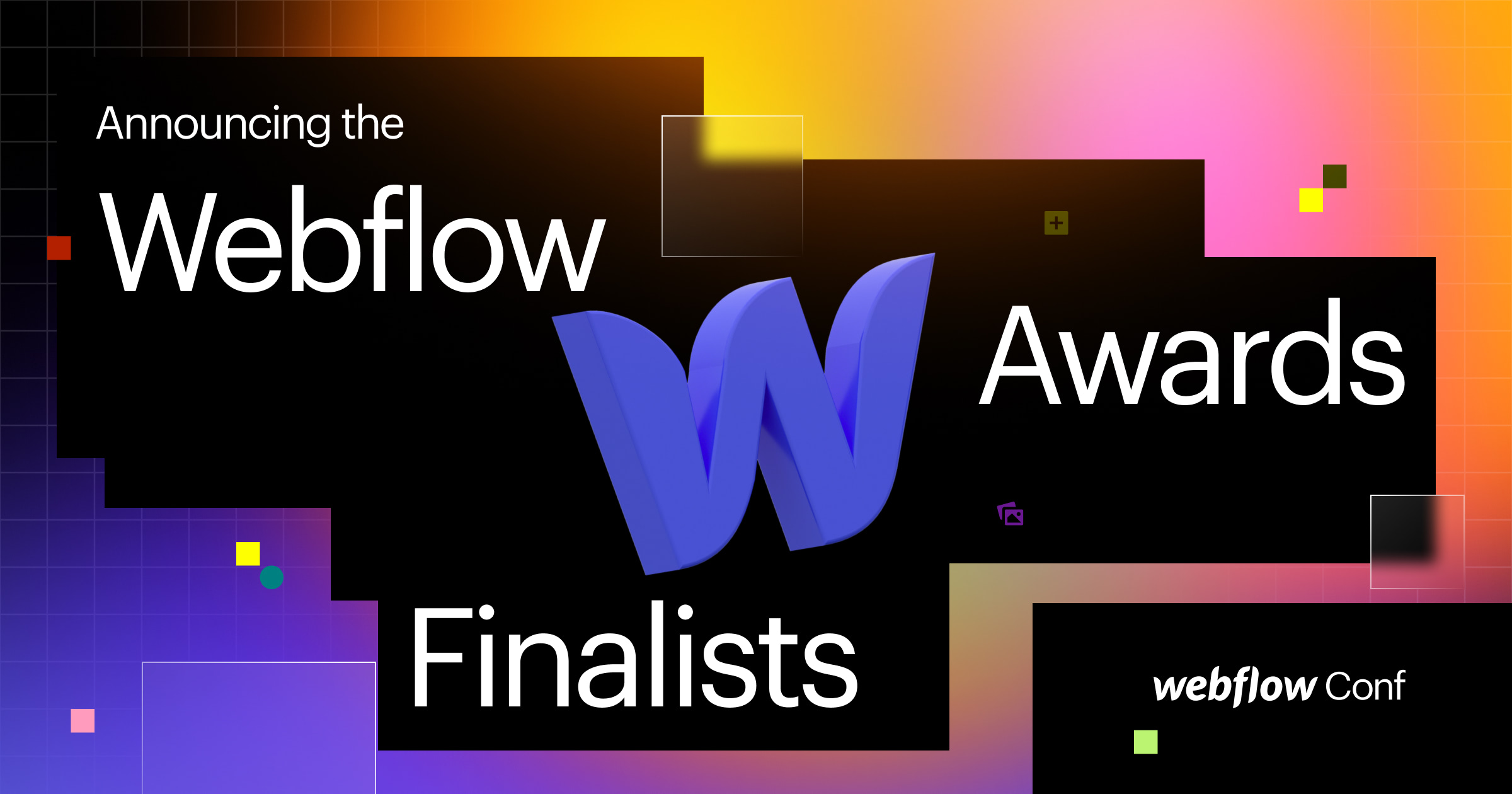 Announcing the 2022 Webflow Awards Finalists
