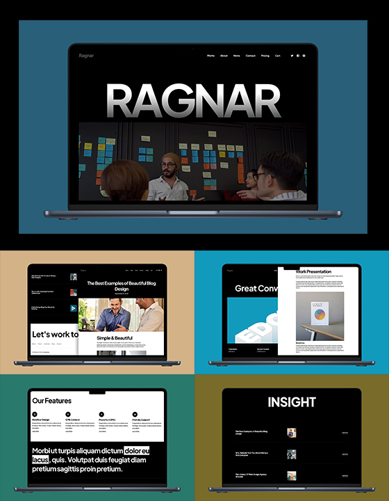 Ragnar - New Portfolio Webflow Template