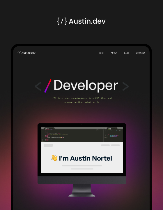 Austin - New Portfolio Webflow Template