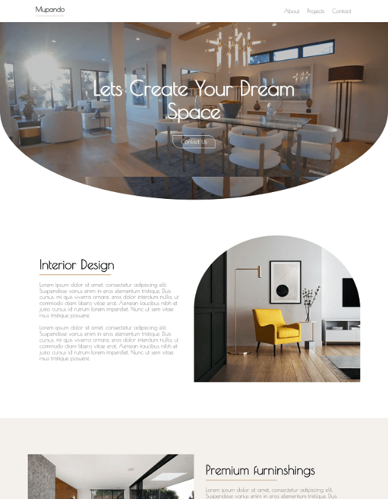 Mupando - New Portfolio Webflow Template
