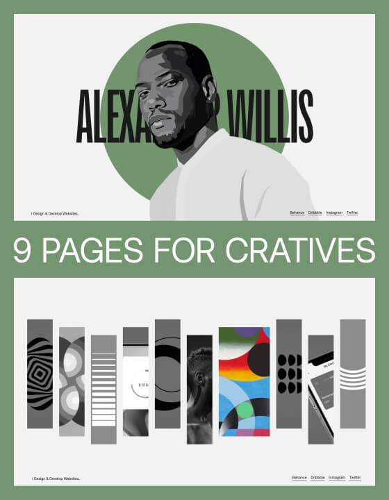 Authentic - New Designer Webflow Template