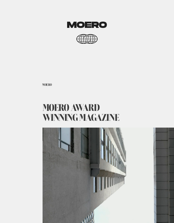 Moero - New Magazine Webflow Template