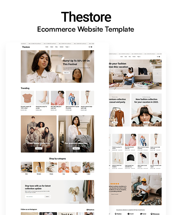 Thestore - New Retail Webflow Template